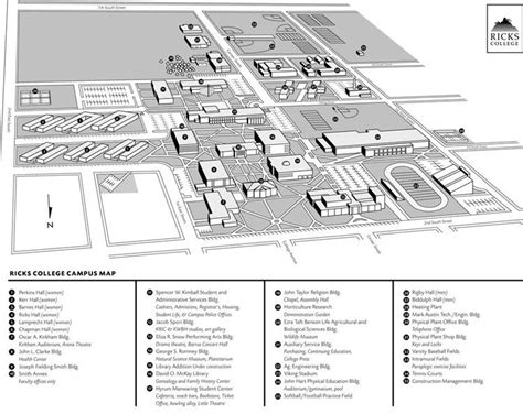 Byu I Campus Map