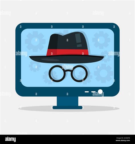 Security black hat Stock Vector Images - Alamy