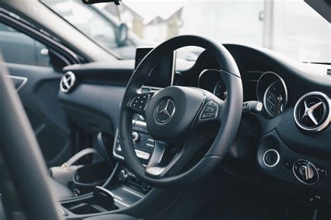 Free download | HD wallpaper: black Mercedes-Benz car interior, black ...