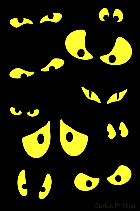 Spooky Eyes by Carlos Phillips | Halloween classroom decorations ...