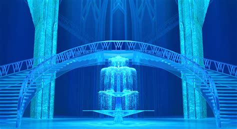 Elsa's Front View of her Ice Palace by TeleVue on DeviantArt