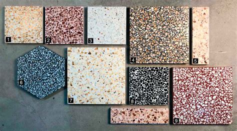 Terrazzo classique | Choix du marbre et des couleurs