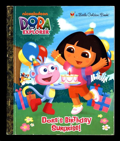 "Dora's Birthday" " NIckelodeon's Dora The Explorer Little Golden Book ...