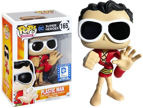 Funko DC POP Heroes Plastic Man Exclusive Vinyl Figure 165 - ToyWiz