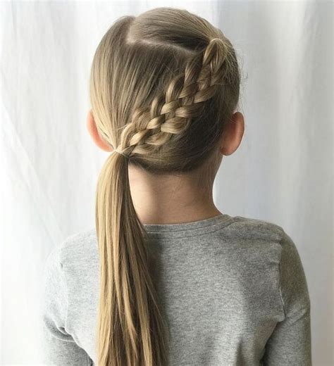 30 Lovely Girls Hairstyles Ideas For School | Hair styles, Girly ...