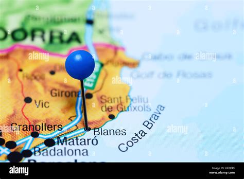 Map of blanes spain hi-res stock photography and images - Alamy