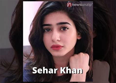 Who is Sehar Khan? Wiki, Biography, Age, Husband, Height, Parents, Net ...