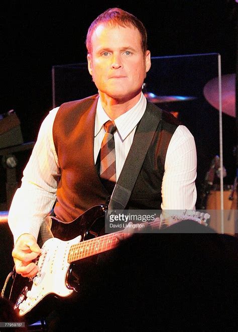 Musician Keith Strickland of the B-52's performs at The Roxy on ...