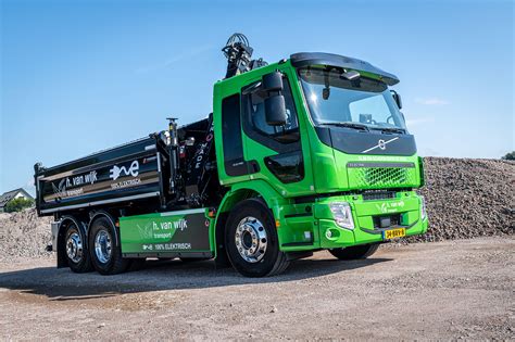 Volvo FE Electric voor infraprojecten in Amsterdam