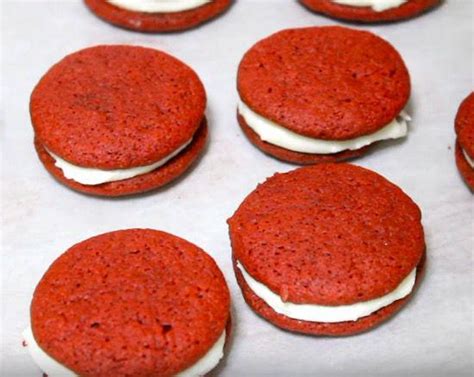 Red Velvet Oreo Cookies Recipe | SideChef