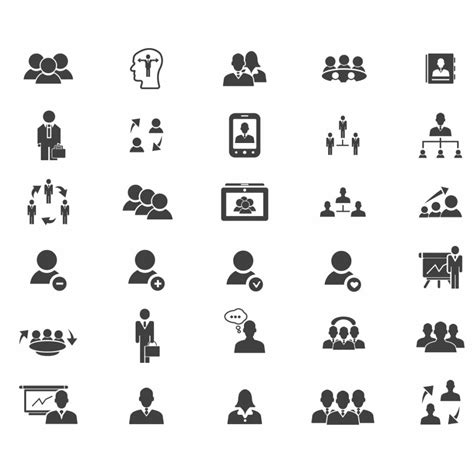 30 business people icons – MasterBundles