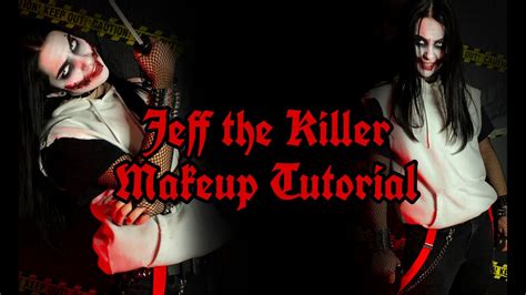 Jeff the Killer Makeup Tutorial (2023 Updated Version) - YouTube