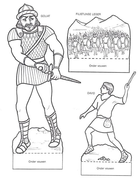 Printable David And Goliath Worksheets