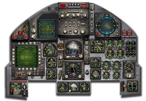 F15 Cockpit Layout