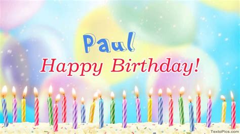 Happy Birthday Paul pictures congratulations.