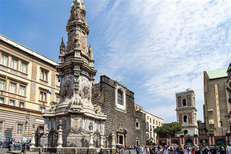 One day in the Historic Centre of Naples in Italy