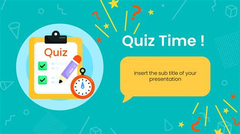 Quiz Time Free Google Slides Theme and PowerPoint Template