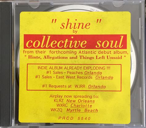 Collective Soul – Shine (1993, CD) - Discogs