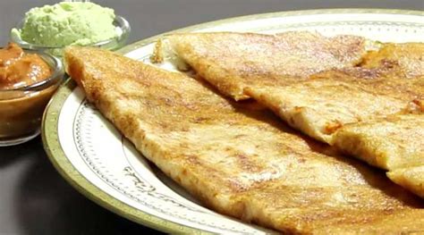 Express Recipes: How to make Cheese Dosa | The Indian Express