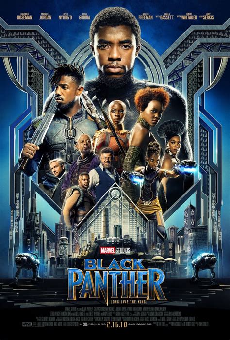 Black Panther (2018) - IMDb | Marvel movie posters, Black panther movie ...