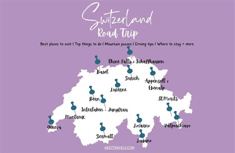 HOW TO PLAN THE BEST SWITZERLAND ROAD TRIP - Arzo Travels