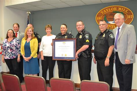 Taylor Mill Police Department Celebrates Special Accreditation - LINK nky