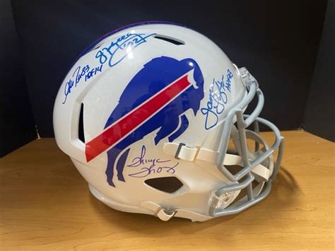 Charitybuzz: Buffalo Bills Hall of Famers Signed Helmet