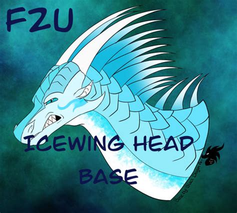 Icewing Head Base (F2U) - Black Dragon Art's Ko-fi Shop - Ko-fi ️ Where ...