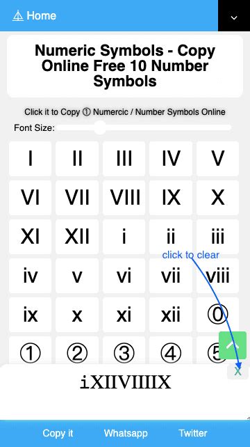 Numeric Symbols - Copy Online Free 10 Number Symbols