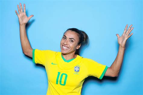 Brazilian Female footballer, Marta Vieira da Silva, breaks the jinx by ...