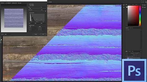 How to Quickly Create a Normal Map in Photoshop - Lesterbanks