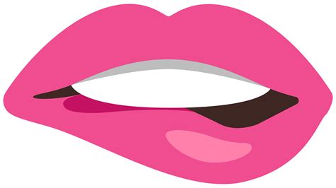 Biting Lip Emoji - what it means and how to use it