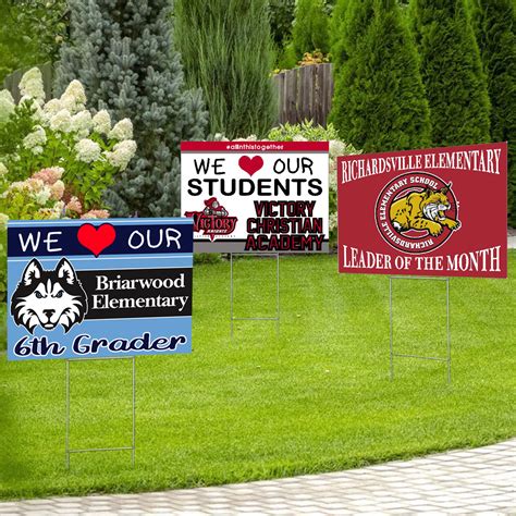 School Garden Signs