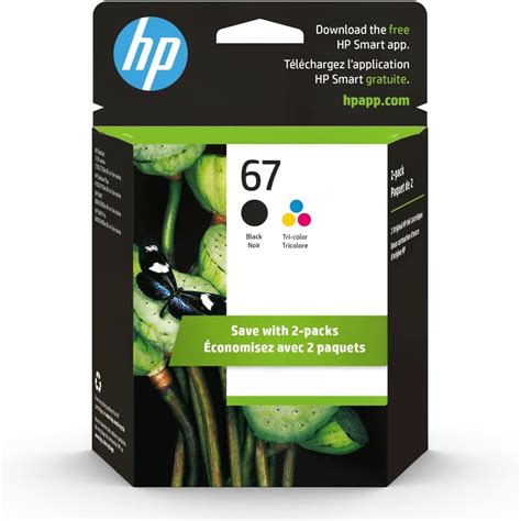 Original HP cInk Cartridges (2-Pack) | Works with HP DeskJet 1255, 2700 ...