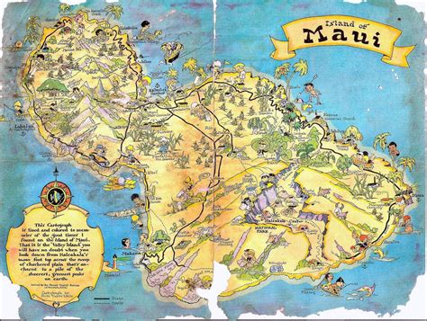 Pin by H50Crazy ♥ on Illustrated Maps | Vintage hawaii, Illustrated map ...