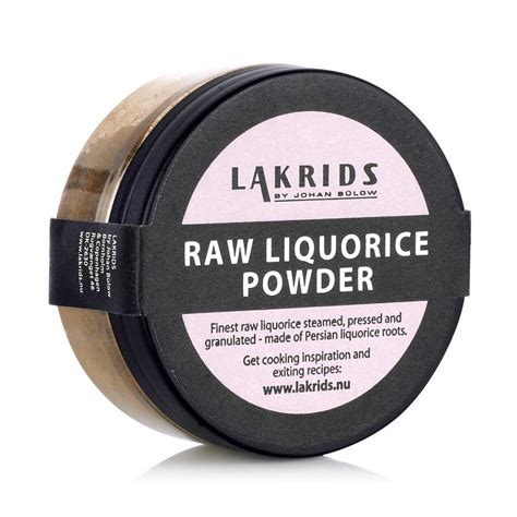 Raw Liquorice Powder | Licorice, Liquorice recipes, Wine recipes