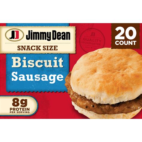 Jimmy Dean Snack Size Sausage Biscuit Sandwiches - Shop Entrees & sides ...