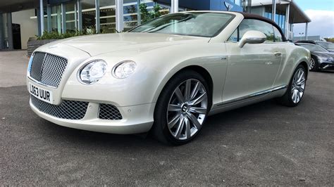 Bentley used car Continental GT Convertible White