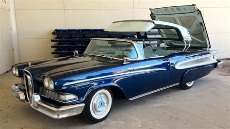 Edsel 'Airliner' Custom Retractable Hardtop - 1958 Edsel Ford, Auction ...