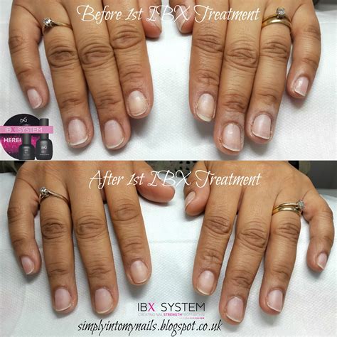 Great Results from IBX Nail Products