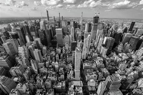 New York City Black White Photograph by Crystal Wightman - Pixels