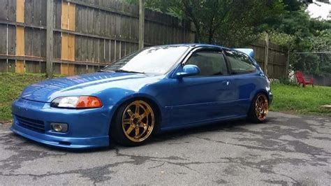 #Honda #Civic #eg #Hatch #Slammed #Modified #Stance