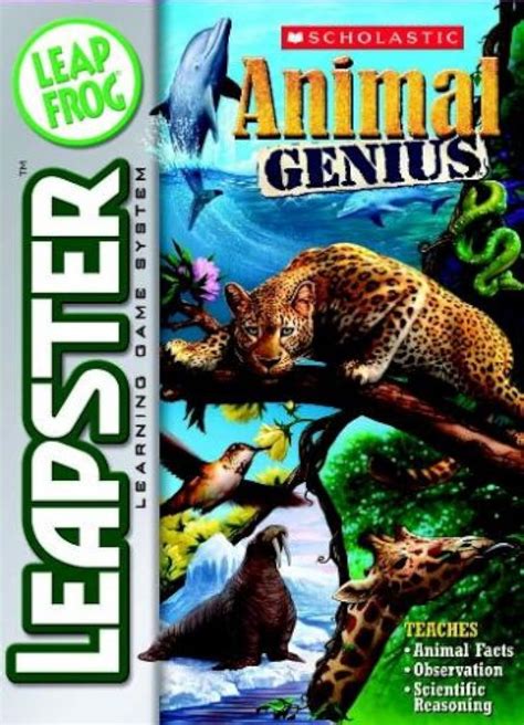 Leapfrog Leapster Learning Game Scholastic Animal Genius For Leap Frog