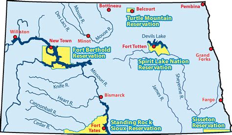 Turtle Mountain Indian Reservation Map - Lake Okeechobee Fishing Map