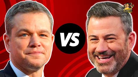 Jimmy Kimmel and Matt Damon's Insane 12 Year Feud | WHAT YOU NEED TO ...