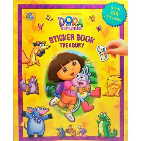 Dora The Explorer Sticker Book Treasury - Jarir.com KSA