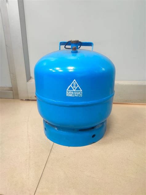 SSV Mild Steel 3 Kg Lpg Cylinder, For Gas Storage, Packaging Size: 40 ...