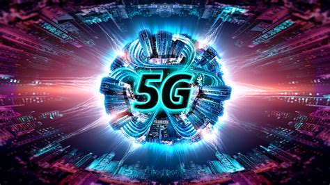 Jaringan Internet Transmisi 5g Data Di Smart City Foto Stok - Unduh ...