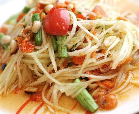 Vegan Som Tum Papaya Salad Recipe