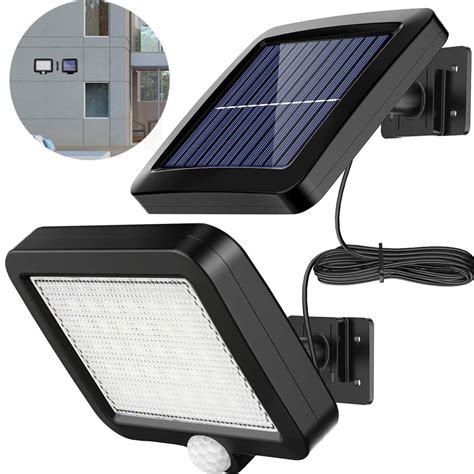 Solar Lights Outdoor, 56 LED Solar Security Lights with Motion Sensor ...